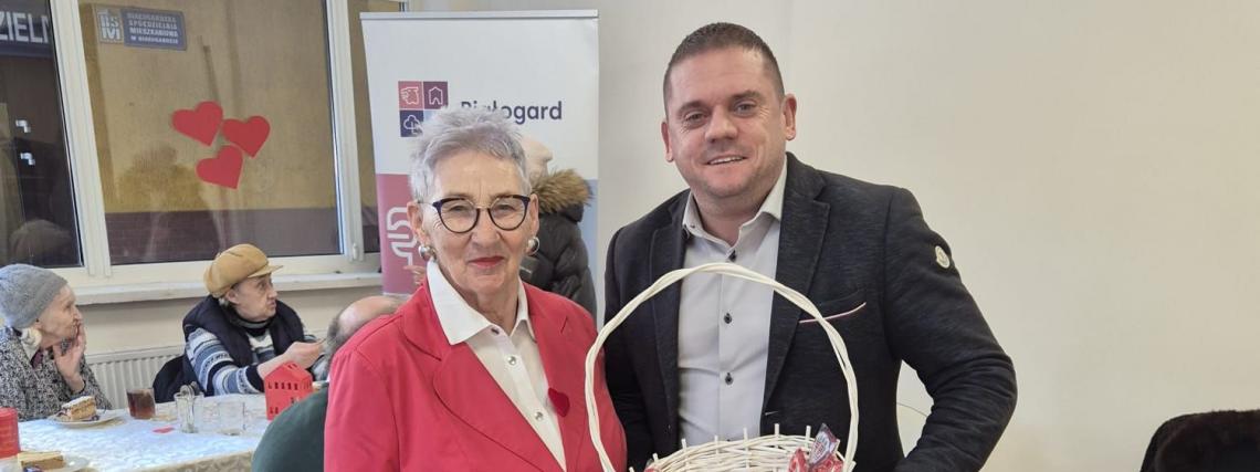 Spotkanie Walentynkowe w Klubie Seniora